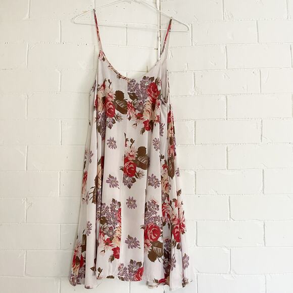 BRANDY MELVILLE Floral Mini Dress Small S - Picture 5 of 9